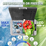 BODEGA BODEGACOOLER 12 Volt Refrigerator, APP Control 12V Car Fridge, 32 Quart Portable Freezer (-4℉ to 68℉)