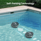 AIPER Seagull SE 2025 Cordless Robotic Pool Cleaner with LED Indicator, 1200GPH Strong Suction, Lasts 90 Mins Runtime, Ideal for Above-Ground Pool up to 40 Feet, Grey