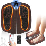 SNUYUERS Transcutaneous Electrical Nerve Stimulator for Pain Relief, EMS Foot Stimulator for Increase Blood Flow Circulation,Temporarily Reduce Lower Extremity Pain.Gifts for Friends and Parents.