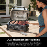 Ninja Woodfire ProConnect Premium XL BBQ Grill, 7-in-1, App Enabled, Blue