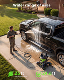 KVAOK Pressure Washer, Power Washers 5000PSI, 3.0GPM with 4 Quick Connect Nozzles, High Pressure Cleaner with Foam Cannon for Car,Driveway, Patio, Fence