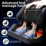 4D Massage Chairs Full Body 57" SL-Track Zero Gravity Massage Chair Recliner Shiatsu with Heat, AI Voice Control, Foot Roller & 3-Zone Heating - Home Electric Massager for Mom/Wife/Dad/Home Office
