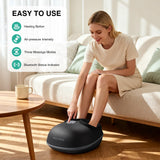 Medcursor Foot Massager with Heat - 2026 Upgraded Shiatsu Deep Kneading Machine, Multi Air Compression Intensity, Smart APP Mobile Remote Control, Feet Massage for Home and Office Use