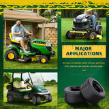 Wiltire 2 Pack 20x10.00-8 Lawn Mower Tire,20x10-8 Lawn Tractor Turf Tires for Most Lawn & Garden Utility Vehicles,20x10x8 nhs Garden Tire, 4 Ply Tubeless,1190lbs Capacity