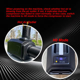 CUELEP Portable Air Conditioner,Fast Cooling with Dehumidifier,110V AC(ONLY), 5200 BTUs(1500W) with 24 Hour Timer for Camping Tent,RV, Car,Truck,Boat,Van and Fishing,Outdoor Indoor or Home Use