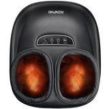 RENPHO Foot Massager with Heat, 3 Air Compression Modes & Levels, Full-Foot Kneading Shiatsu Foot Massage for Plantar Fasciitis & Neuropathy, Birthday Gifts for Women Men Size up to 13