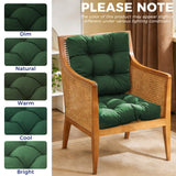 IASEAHK Outdoor Chair Cushions Set of 4, 19" x 19" x 5", Waterproof Outdoor Seat Cushions for Patio Furniture, Fade-Resistant Patio Chair Cushion