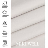 MIKI WELL 2 Piece Pottery Apron Long Split Leg Ceramic Apron for Women Men Artist Full Coverage (Light Khaki, Dark Green)