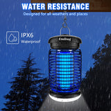 Endbug Bug Zapper, Bug Zapper Outdoor Indoor with LED Light, Electric Mosquito Zapper Fly Zapper, Waterproof Mosquito Killer Endbug