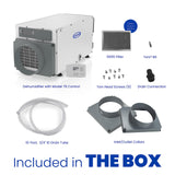 70-Pint Crawl Space Dehumidifier + Model 76 Wall Mount Dehumidifier Control | up to 2,200 sq. ft. Aprilaire