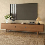 NessCarsti 78.7" Mid-Century Modern TV Stand Fully Assembled Media Console