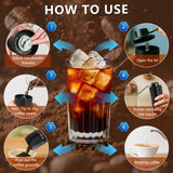 CF WISDOM Espresso Manual Burr Coffee Grinder – CNC Stainless Steel Conical Burrs, Dual Bearings, Precision Adjustable Hand Grinder