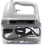 Cuisinart Power Advantage Plus 9-Speed Hand Mixer, 220W-Motor Hand Blender Electric Mixer with 9 Speed Settings, XL Dishwasher-Safe Beaters, 3 Low Mixing Speeds, Storage Case, Cool Grey