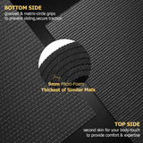 GXMMAT Large Yoga Mat 6'x4'/6'x6'/7'x5'(7mm/9mm), Extra Thick Workout Mats for Home Gym Flooring,Ultra Comfortable Non-Slip Quick Resilient Barefoot Wide Exercise Mat for Pilates,Stretching,Meditation Gxmmat