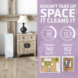 Air Purifier for Homes with Pets, H13 Pet HEPA Filter, Removes Pet Dander, Dust, Allergens, Smoke, Pollen, Odors, Mold GermGuardian