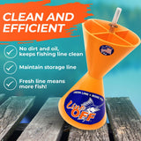 Line Off Stripper Removes Strip Line Fishing Reel Accessories (Orange)
