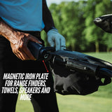 Bag Boy Quad Pro Push Cart, Ice Blue/White Bag Boy