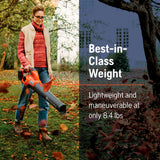 Husqvarna 230iB Battery Powered Cordless Leaf Blower, 136-MPH 650-CFM Electric Leaf Blower with Brushless Motor and Quiet