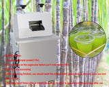 WYDDDARY Electric 3 Rollers Vertical Sugarcane Juicer Machine Stainless Steel Sugar Cane Press Juice Extractor Sugar Cane Juice Squeezer for Home Commercial 110V 1100W