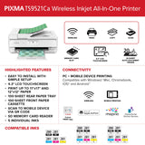 Canon PIXMA TS9521Ca – Wireless Home All-in-One Inkjet Printer