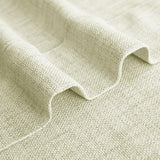 Macochico Extra Wide Pinch Pleated Linen Curtains for Sliding Door Patio Doors with Tieback, Natural Living Room Bedroom Curtain Privacy But Let Light in, 120”Wx96”L, Yellowish, 1 Panel