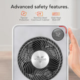 Whole Room Metal Space Heater, Digital Thermostat, Remote Control Vornado