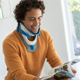 Miami J Select Cervical Collar - Neck Brace for Restricting Cervical Motion-Nerve & Post-Surgery Relief, Neck Pain Relief, Decompression & Support - Universal Rigid Posture Corrector
