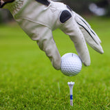 ProActive Sports MAGA 3 ¼” 100 Pack of Durable 6 Prong Plastic Golf Tees Featuring Patriotic American Flag Print - Made in The USA