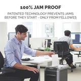 ‎Powershred 99Ci 18-Sheet 100% Jam-Proof Heavy Duty Crosscut Paper Shredder Machine for Office and Home, Black/Gray 3229901 Fellowes