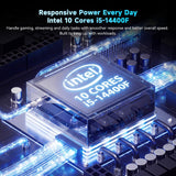 NIMO AI-Creator-Gaming-Desktop, GeForce RTX-5060 32GB DDR5 RAM 1TB SSD