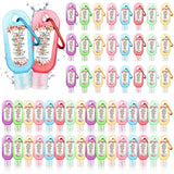 Sacubee 48 Pack Christmas Christian Gift for Women 1oz Mini Hand Sanitizer