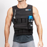RUNFast RUNmax 12Lbs-140Lbs Weighted Vest Without Shoulder Pads, 60 lb