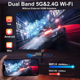 [1000 ANSI Lumens/Auto Focus/Built-in Apps] Outdoor 4K Projector with WiFi and Bluetooth,Smart TV OS & Dolby Atmos,1080P Projector with 300'' Display,Home Movie Projector