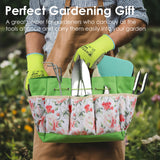 Gardening Gifts for Women & Men, Garden Tools Set Kit with Bag, 11 Piece Gardening Hand Tools