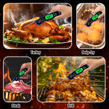 Stocking Stuffers for Men Women Adults: Meat Thermometer Digital, Instant Read Meat Thermometer with Backlight & Magnet for Kitchen, Beef, Grill, Turkey