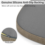 Shinnwa Dining Chair Cushions Set of 4, High-Resilience Foam Windsor Seat Pads,