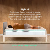 Tuft & Needle Original Hybrid Medium Queen Mattress in A Box, Adaptive Foam