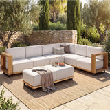 LazySunsets Patio Furniture Set with 10'' Ultra-Thick Cushions
