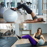 FITMIND Yoga Ball set-55cm&25cm（Blue）
