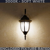 LUXRITE E12 Candelabra LED Light Bulbs 60 Watt Equivalent, 3000K Soft White, Enclosed Fixture Rated, Dimmable Chandelier Light Bulbs, 4.5W, 500 Lumens, HX10.5 Glass, Wet Rated, UL Certified (24 Pack)
