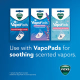 Vicks Dual Comfort Cool + Warm Mist Humidifier for Bedrooms With Fusion Technology, Compatible with Vicks VapoPads and Vicks VapoSteam, White