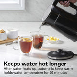 Digital Temperature Control Electric Tea Kettle, Hot Water Boiler & Heater 1.7L, 5 Preset Modes + Keep Warm Hamilton Beach