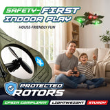 NUTTY TOYS RC Stunt Airplane for Kids & Adults - 3X Extended Battery Life, Top LED Jet Fighter 2026, Remote Control Plane Ages 8+, 360° Flip & Roll Drone, Best Easter Basket Stuffers & Boys Gifts Idea