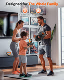 FEIERDUN Adjustable Dumbbells, 90lbs Free Weight Set with Connector, 4 in1 Dumbbells Set Used as Barbell, Kettlebells, Push up Stand, Fitness Exercises for Home Gym Suitable Men/Women