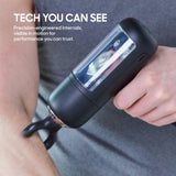 Sharper Image PowerBoost Circuit Massage Gun [2026 Version] Deep Tissue Percussion Massager with 6 Speeds for Back, Shoulders, & Full Body Muscle Pain Relief, with 4 Attachments & Travel Case