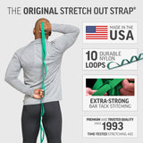 The Original Stretch Out Strap with Exercise Book, USA Made Top Choice Stretching Strap, Yoga and Knee Therapy, Stretch Out Straps for Physical Therapy by OPTP OPTP