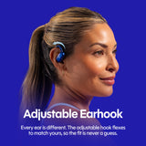 Raycon Everyday Open Ear Earbuds, Dual Mic, 35H, Blue