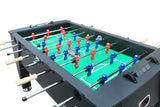 KICK Legend 55" Foosball Table (Black) – Professional Full-Size Indoor Game for Adults & Families with Counterbalanced & Uniformed Men, 6 Foosballs and Adjustable Leg Levelers