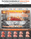 Nuwave Combi Steam Oven, Non-Toxic Stainless Steel Multi-Cooker with Air Fry, Sous Vide, Toast & More, 50-450°F Precision, 120 Presets, Moisture Control, Programmable, Easy to Clean, 16 quarts