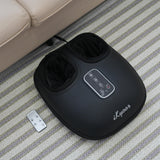 iKyoor [2026 Upgraded Shiatsu Foot Massager Machine with Heat & Vibration, Deep Rolling Kneading Air Compression for Gifts for Mom Dad, Up to Size 13 Multiple Modes